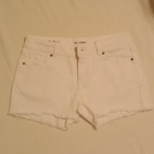 White denim short for Juniors